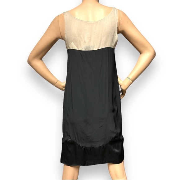 NWT WAYF Black Dress Size 2 Sleeveless 100% Silk - Picture 3 of 10